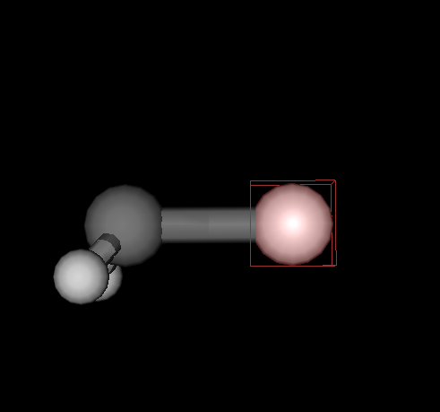 bondify-atoms action, double bond