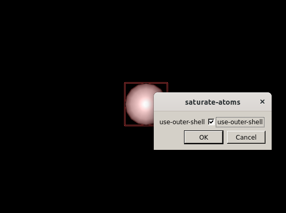 saturate-atoms actions, before outer-shell